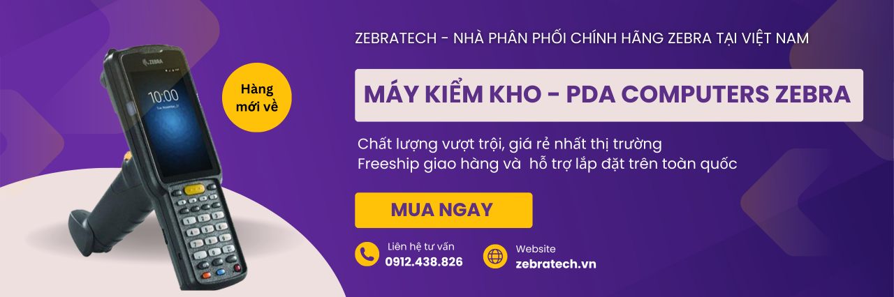 Máy kiểm kho Zebra