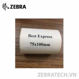 Giấy in đơn vận chuyển Best Epress kích thước 76mmx106mm
